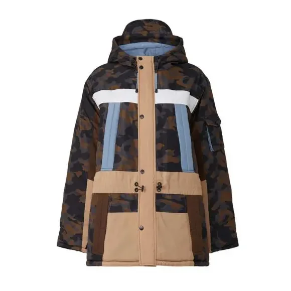 Munthe Navigate Coat in Camouflage